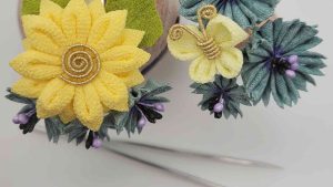 Blog Sommer Kanzashi