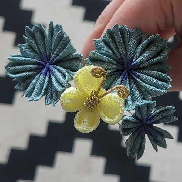 Arrangement 2 - Schmetterling Kanzashi